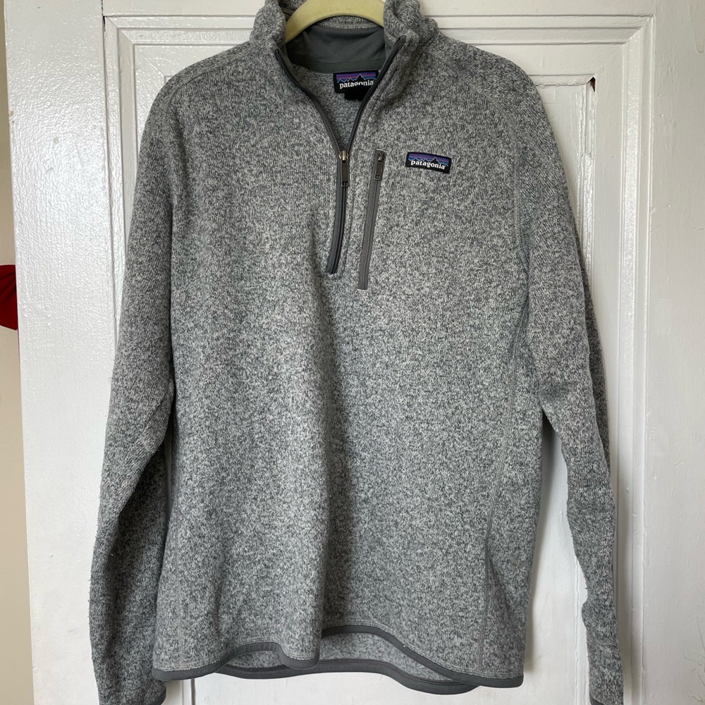 Men’s Patagonia Better Sweater Size Medium - Heather Grey